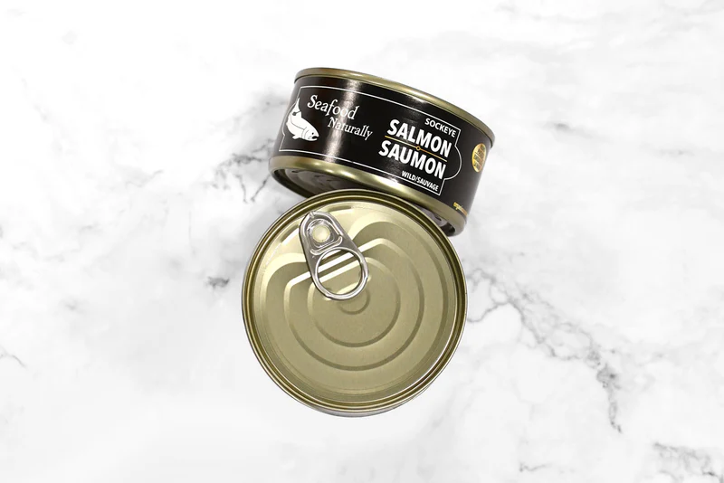 Sockeye Salmon Cans